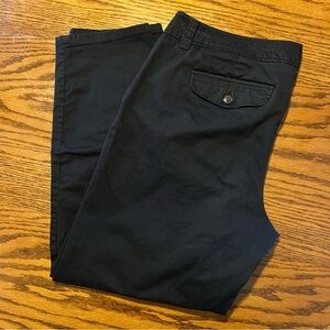 Liz Claiborne Black Chinos Size 14